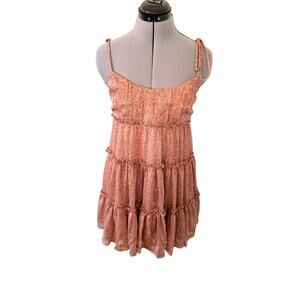 Hello Molly NWT Blush Leopard print dress size US L